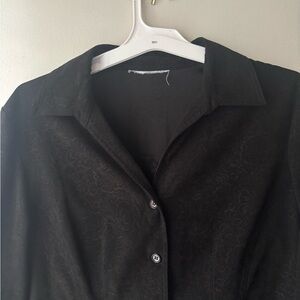 Elegant Black Suede Women's Jacket